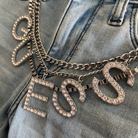 Rhinestone jeans - Picture 3 of 7